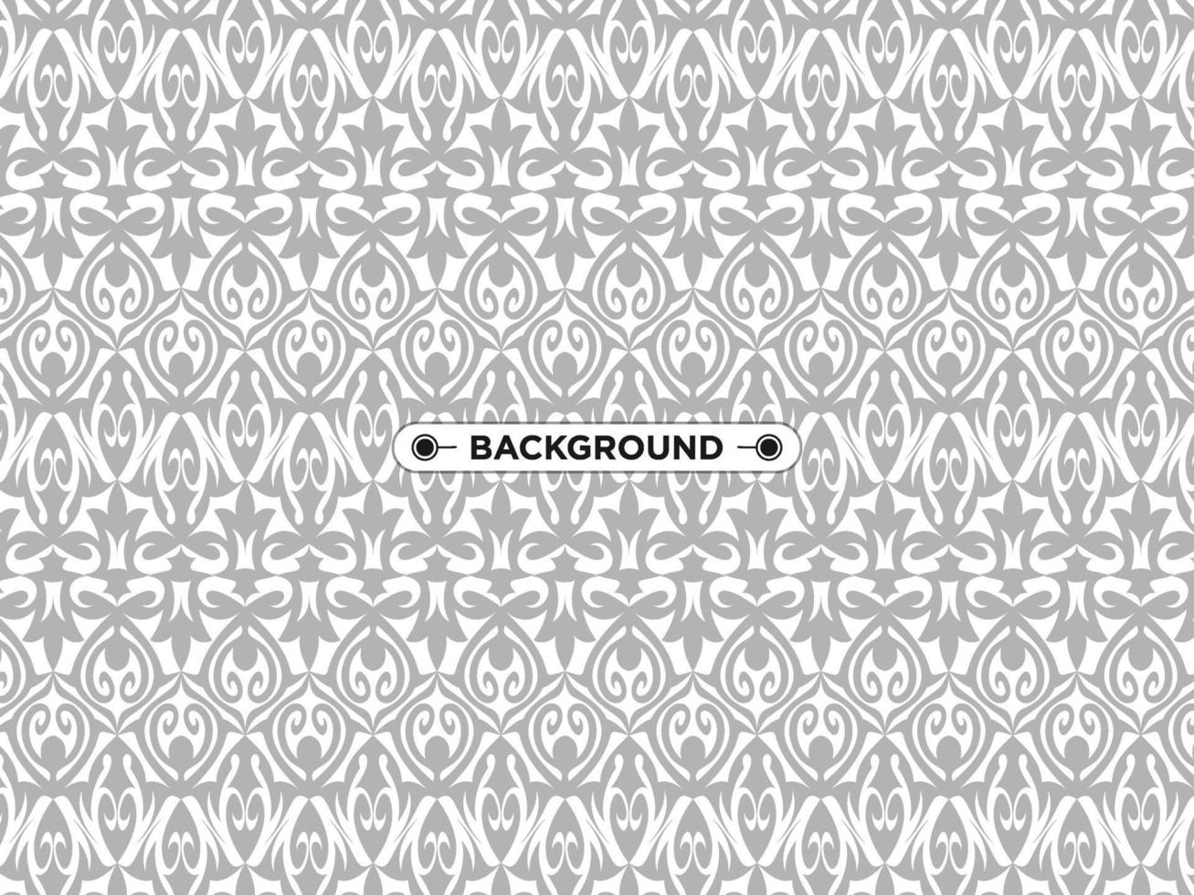 nice ethnic gray seamless pattern vector