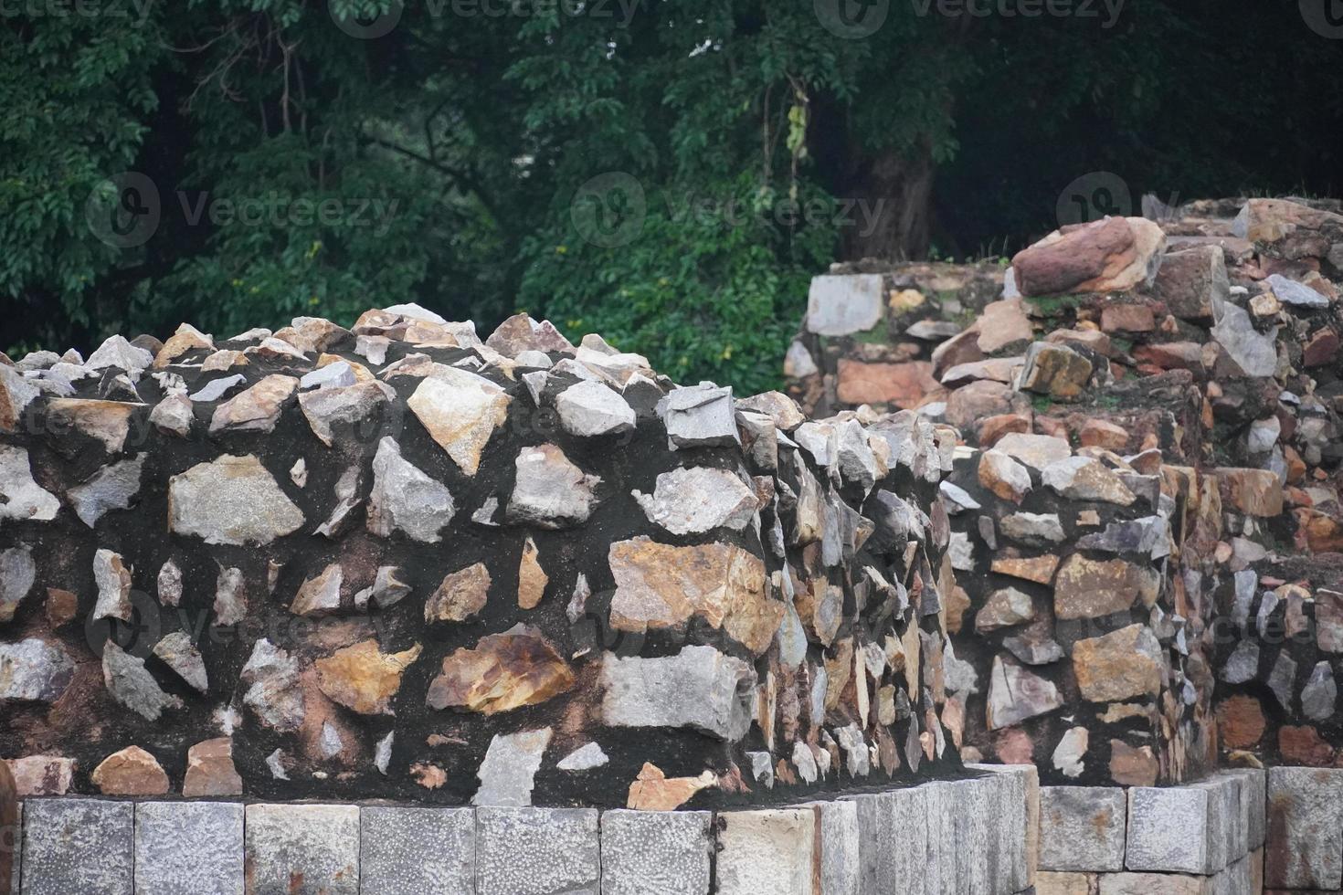 imagen de estructura de arte antiguo histórico indio al aire libre foto