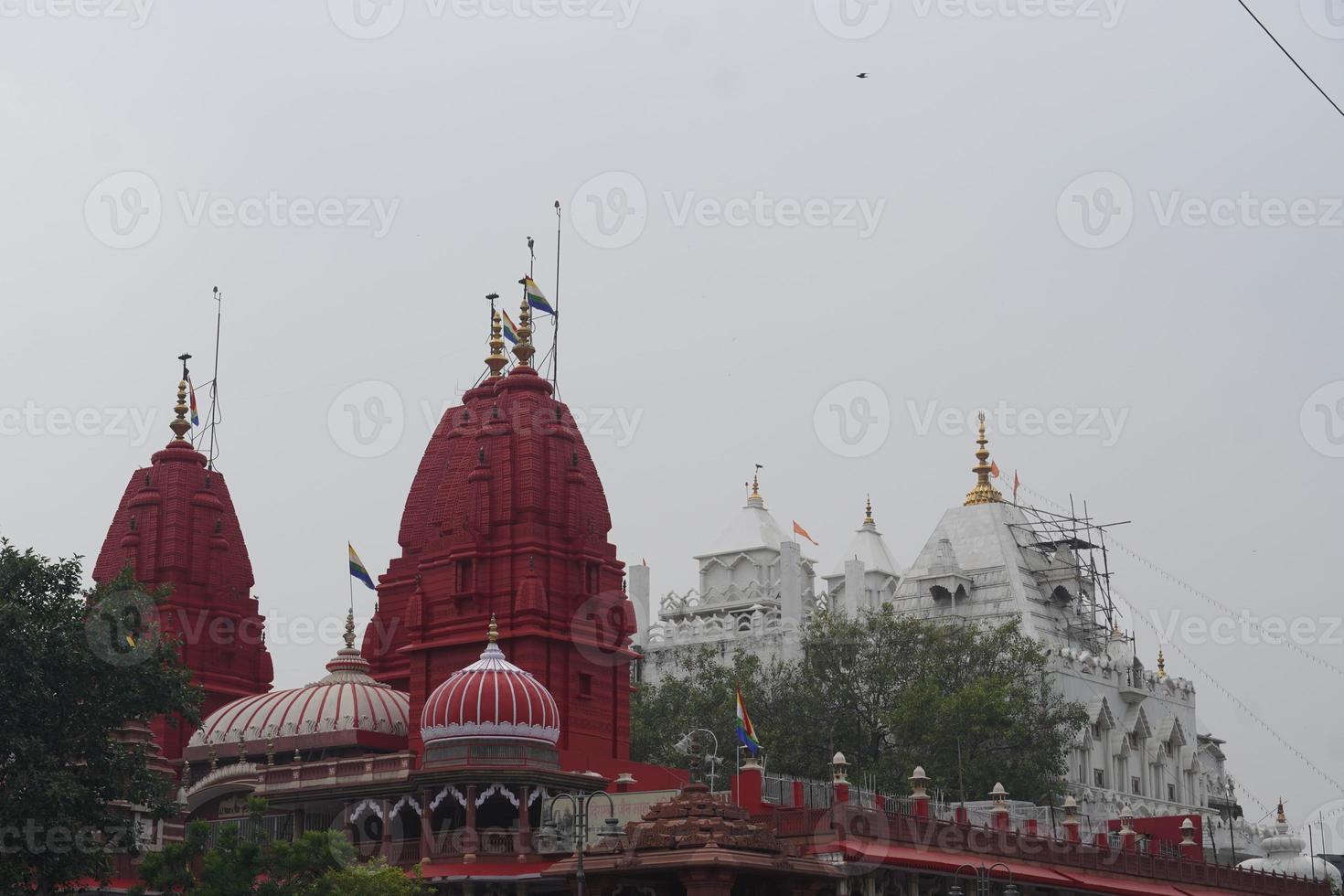 lal mandir at new delhi chandni chowk photo
