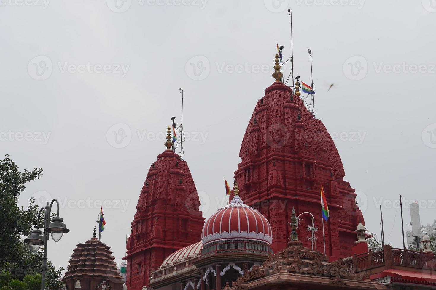 lal mandir at new delhi chandni chowk photo