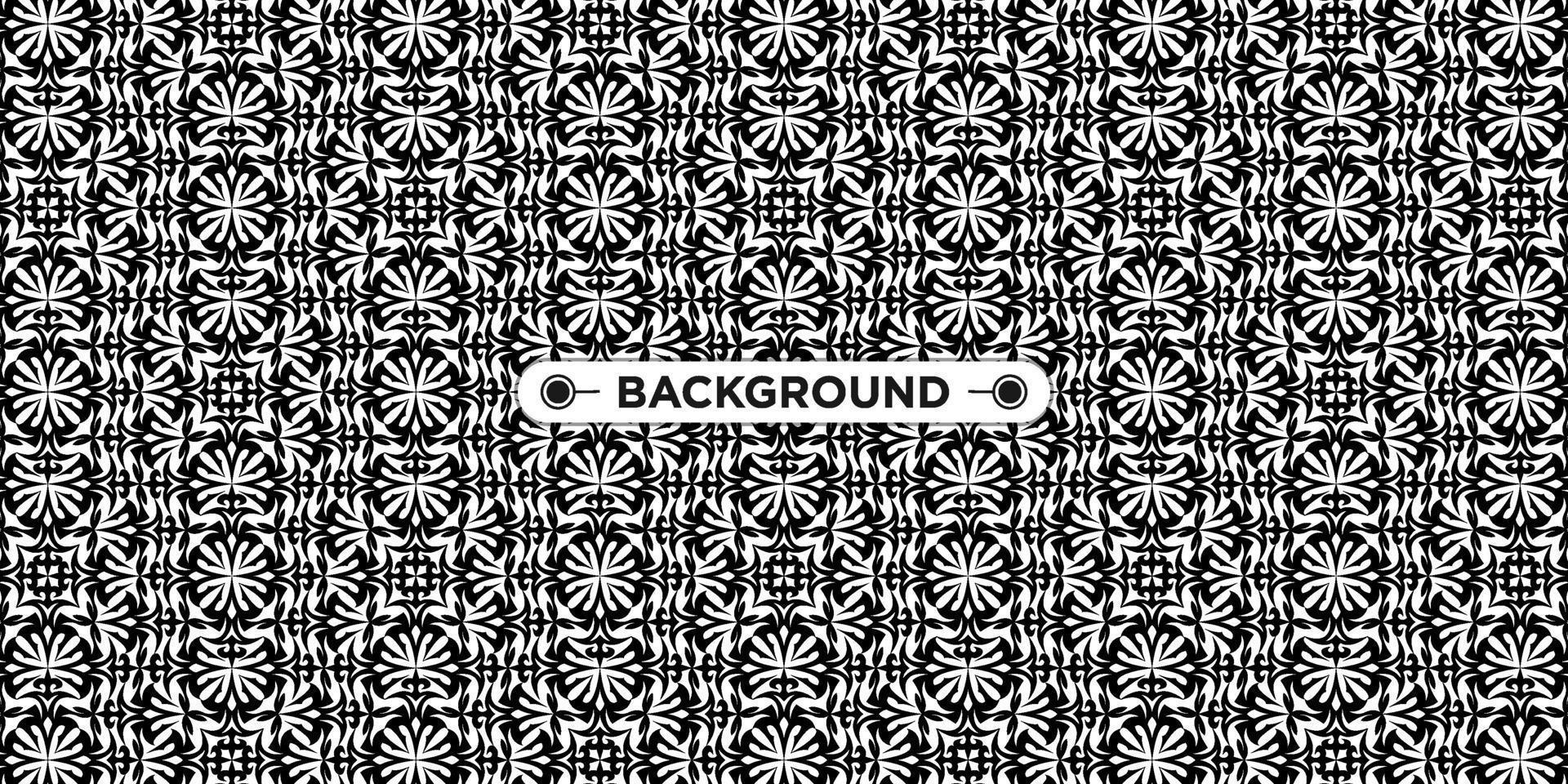 background pattern seamless ethnic geometric black and white vector