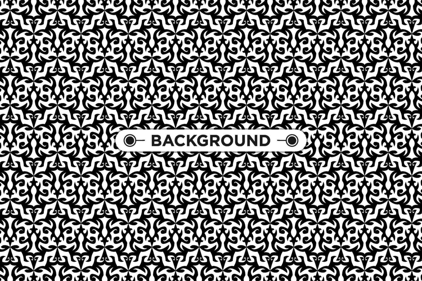 background black seamless pattern with unique ethnic texture vector