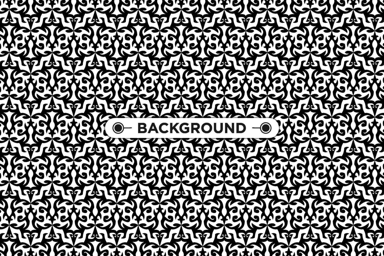 background black seamless pattern with unique ethnic texture vector