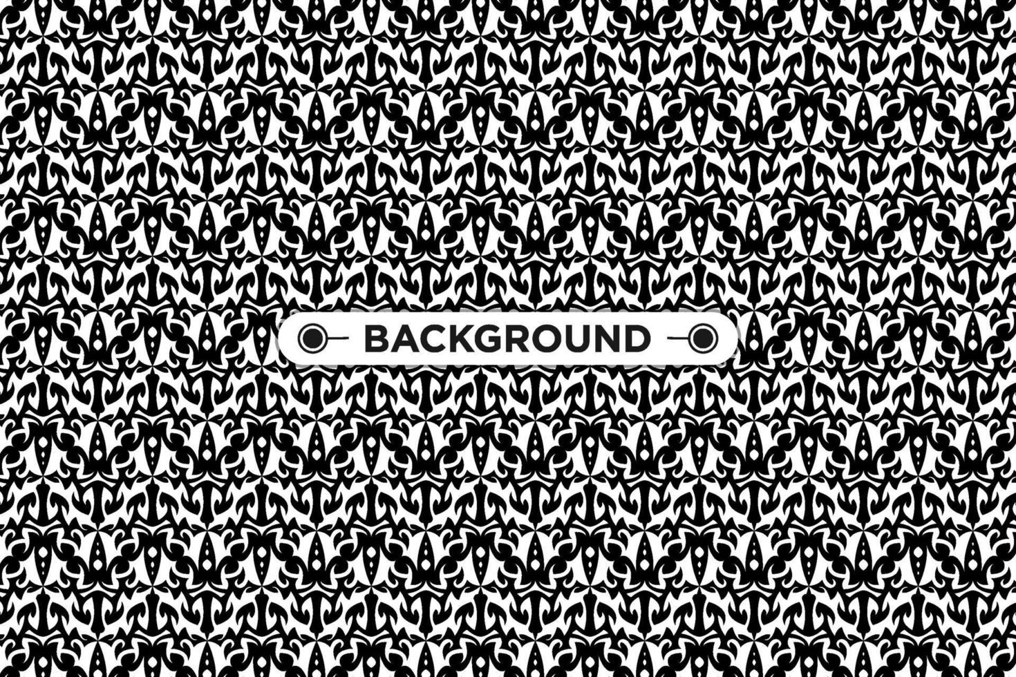 background black seamless pattern with unique ethnic texture vector