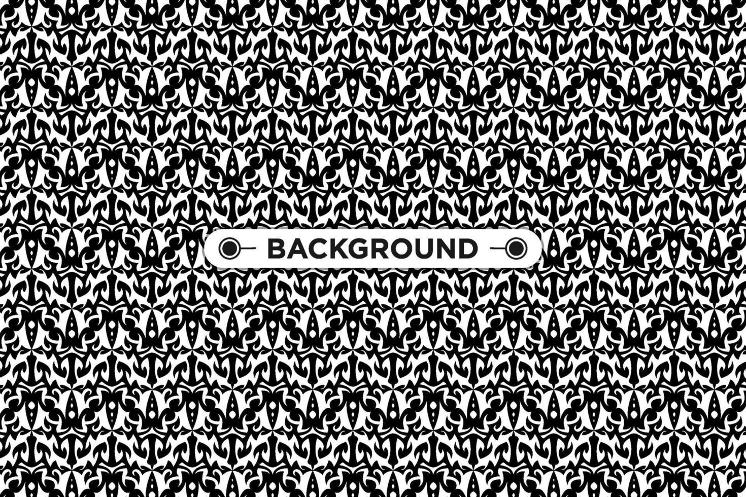 background black seamless pattern with unique ethnic texture vector