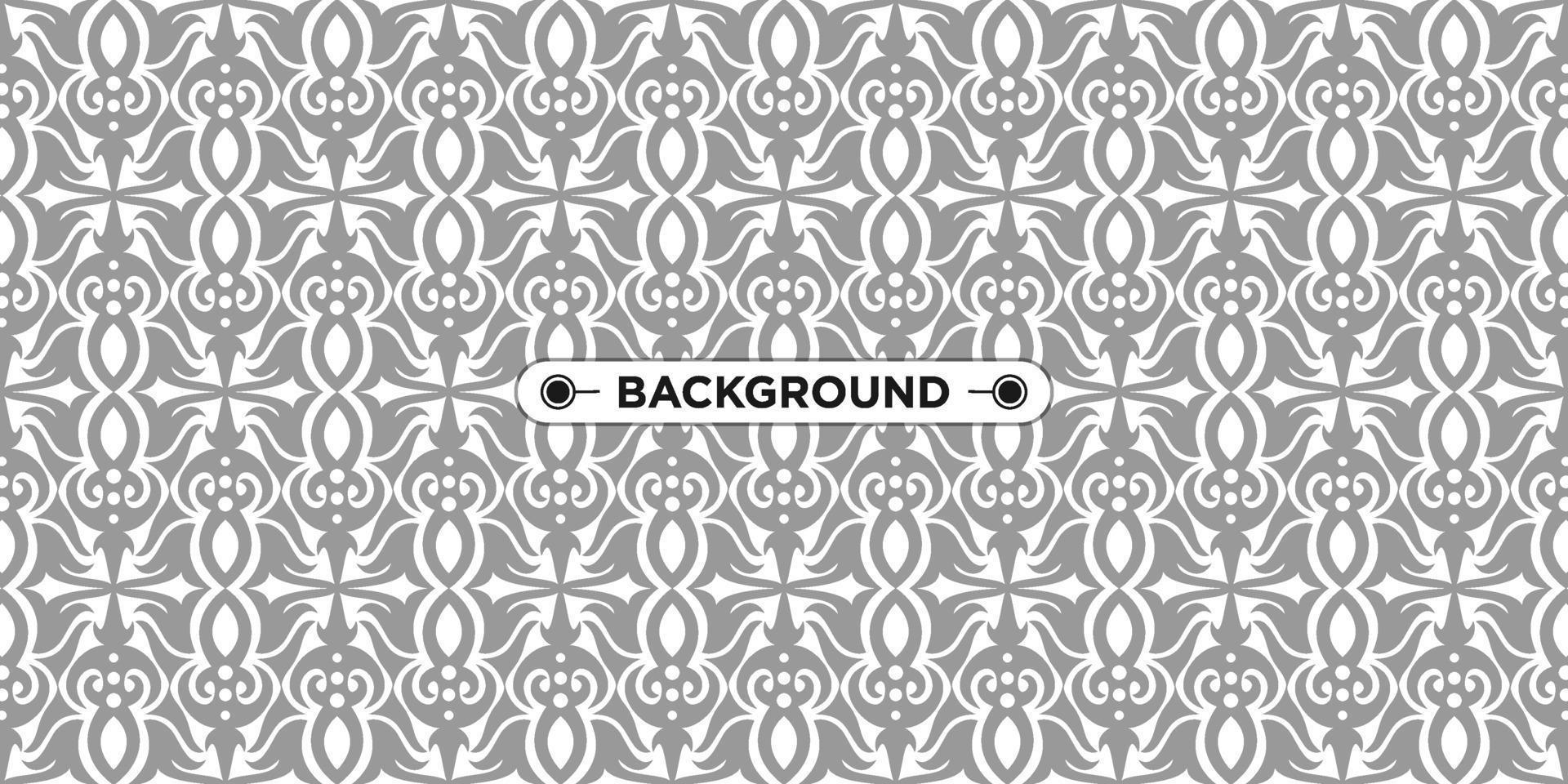 seamless pattern gray background with a unique abstract ethnic texture vector