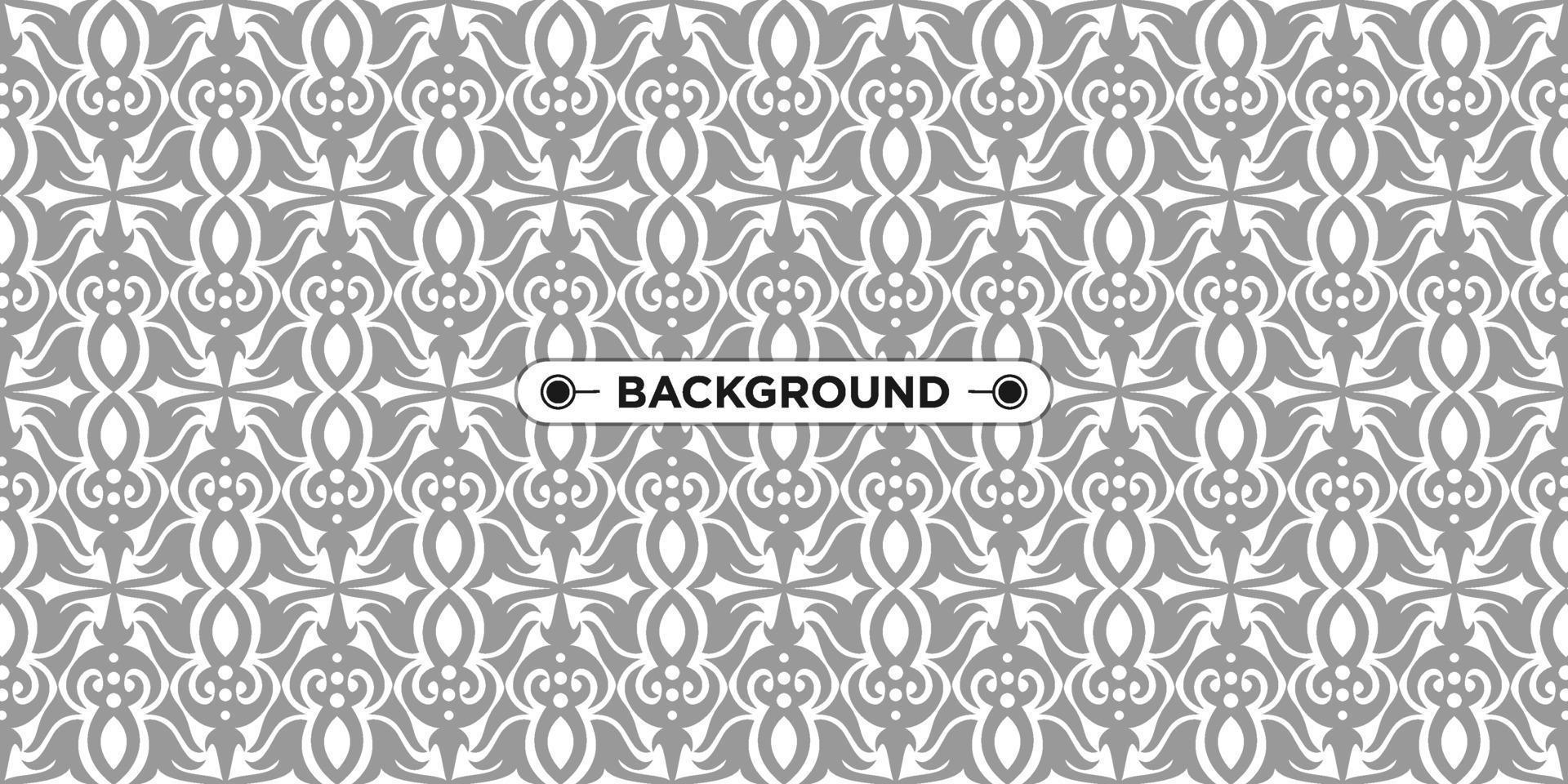 seamless pattern gray background with a unique abstract ethnic texture vector