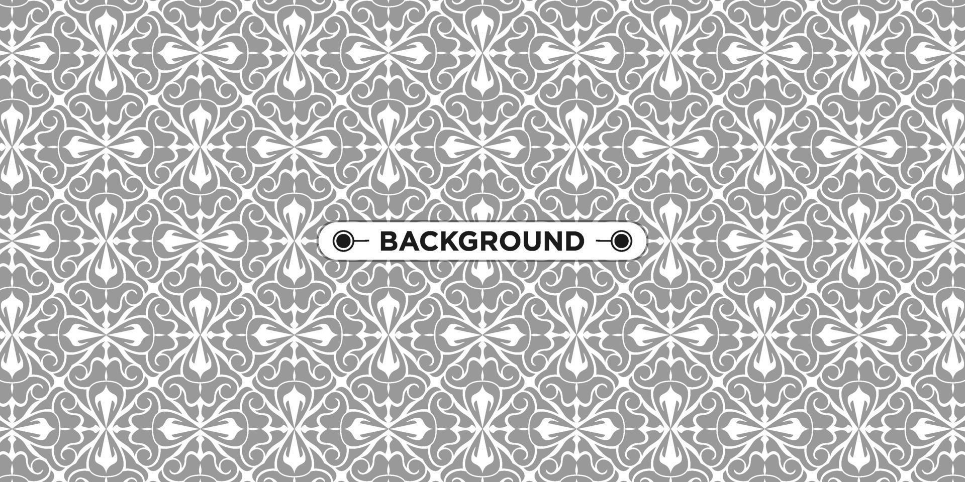 seamless pattern gray background with a unique abstract ethnic texture vector
