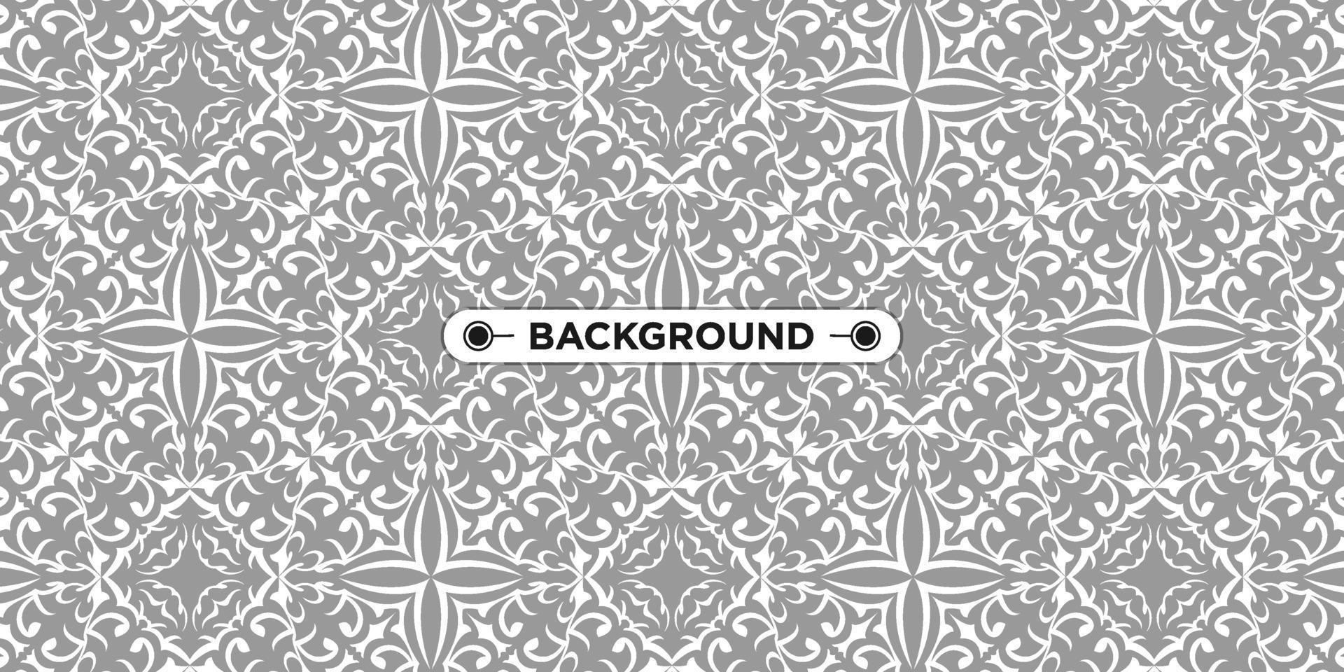 seamless pattern gray background with a unique abstract ethnic texture vector