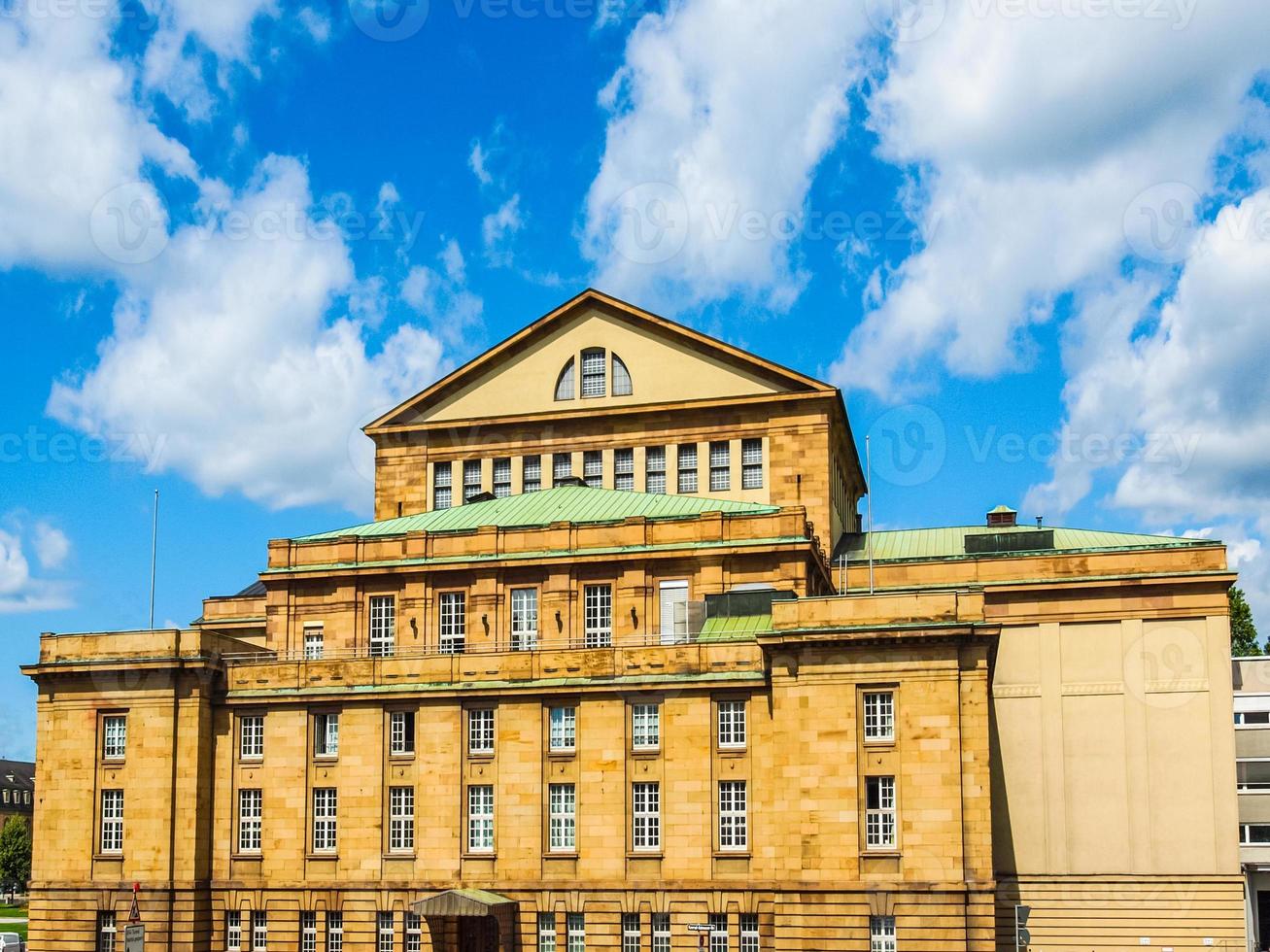 hdr staatstheather teatro nacional de stuttgart foto