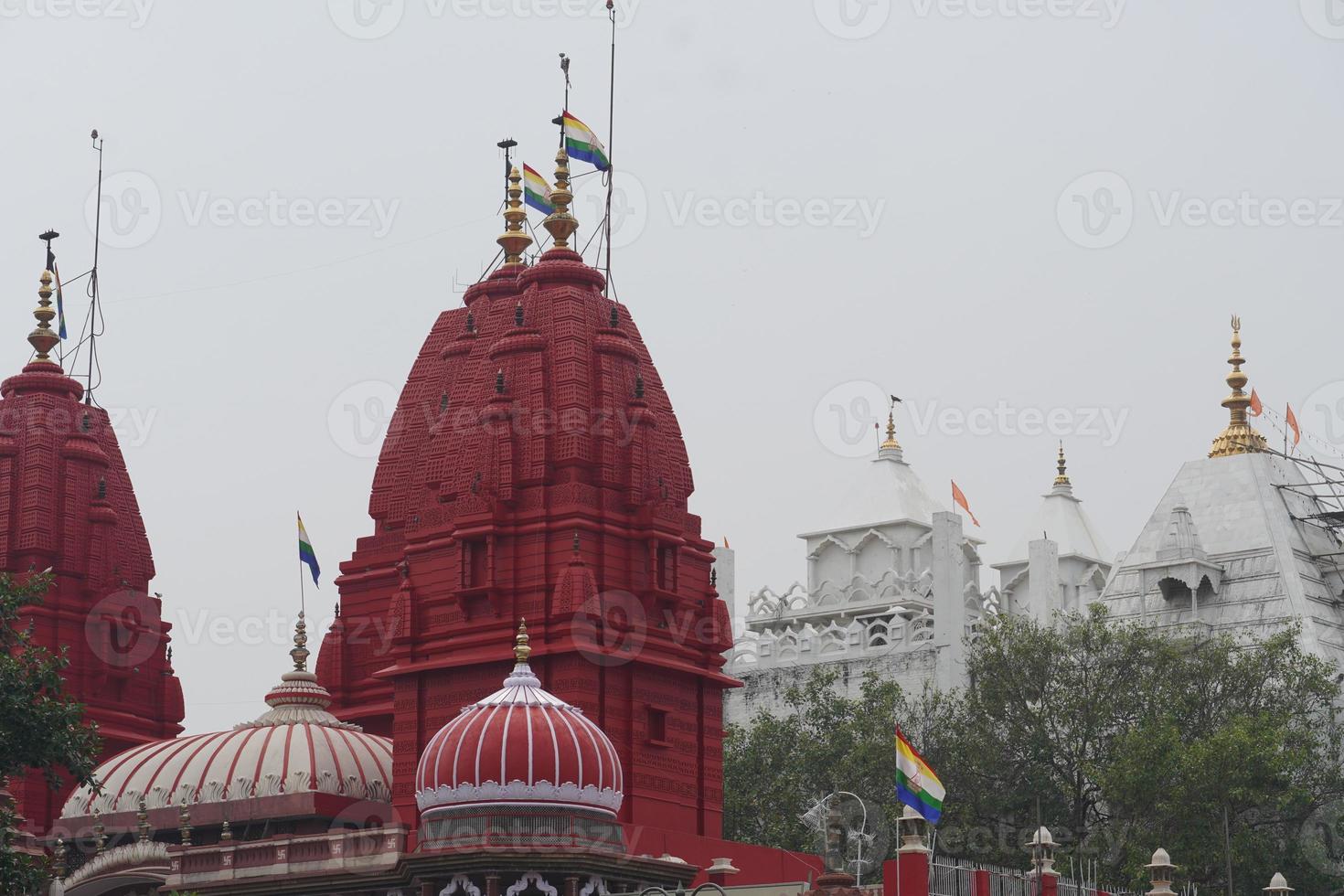 lal mandir at new delhi chandni chowk photo