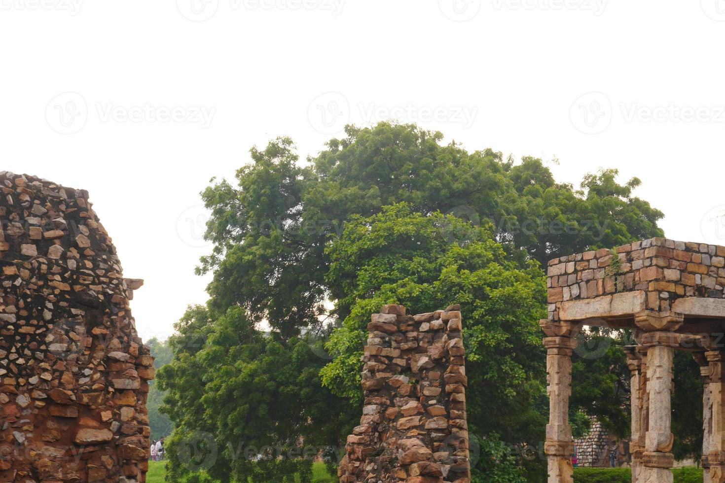 imagen de estructura antigua histórica india al aire libre foto