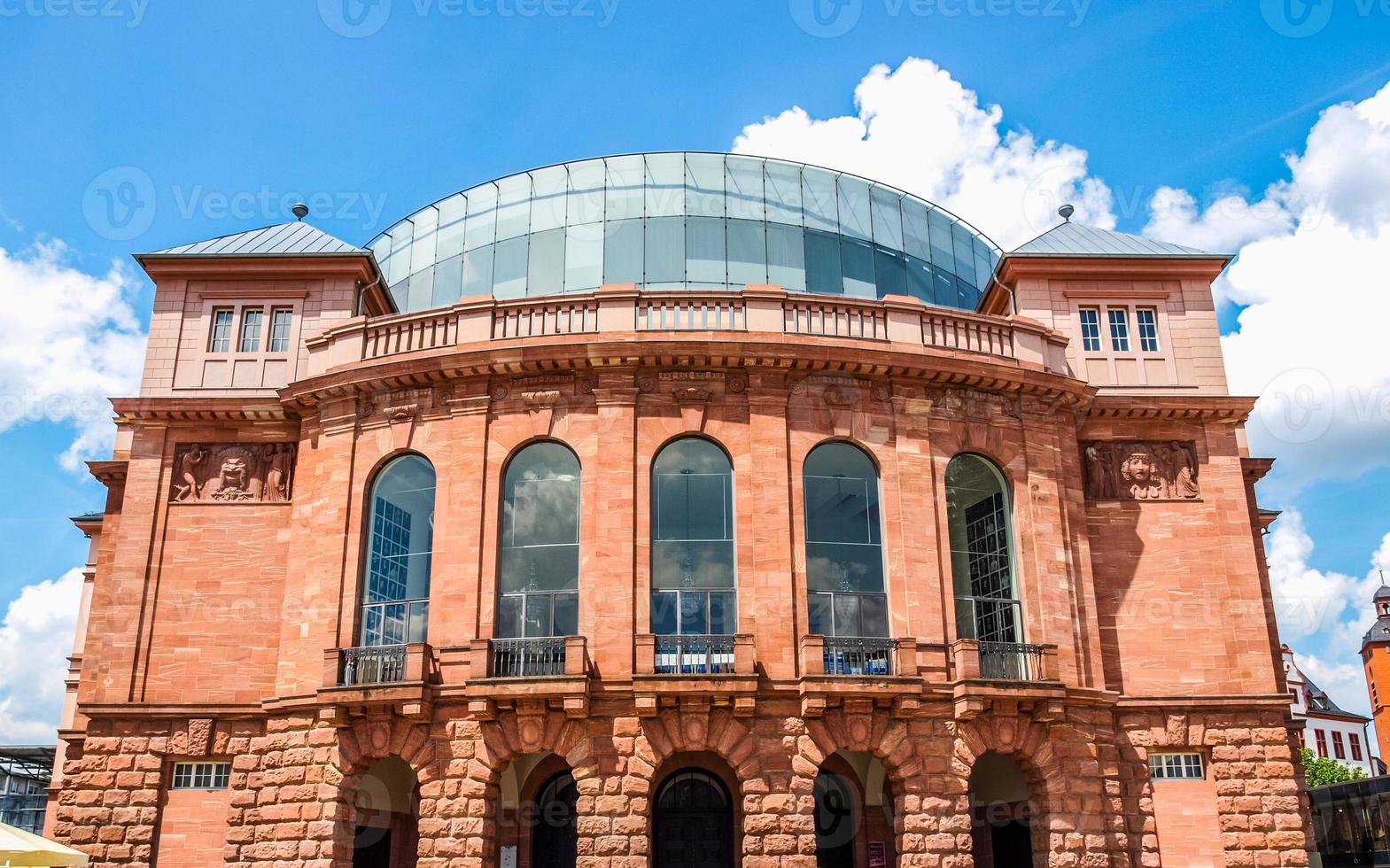 teatro nacional de mainz hdr foto