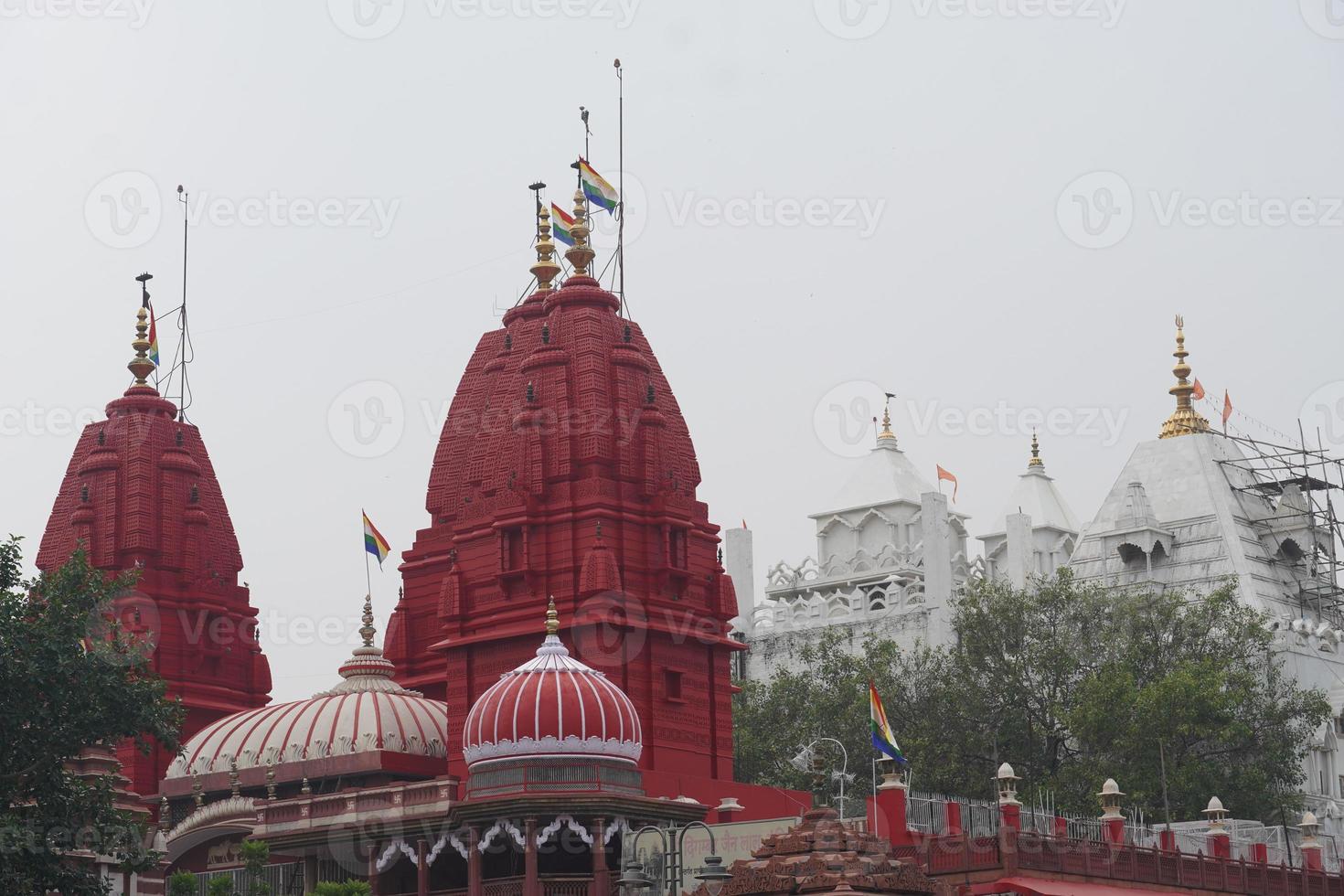 lal mandir at new delhi chandni chowk photo