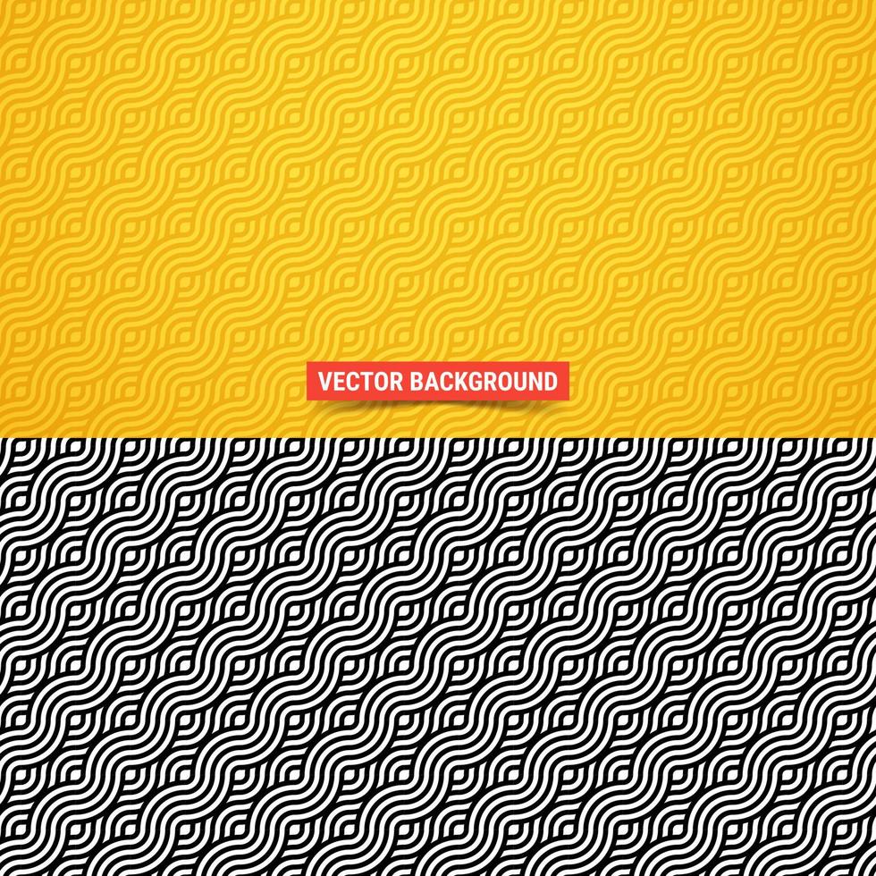 Wavy lines. Not seamless pattern. Vector illustration