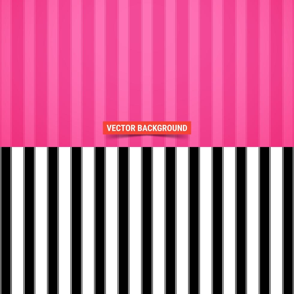 Simple background. Vertical stripes pattern over pink background. Vector illustration