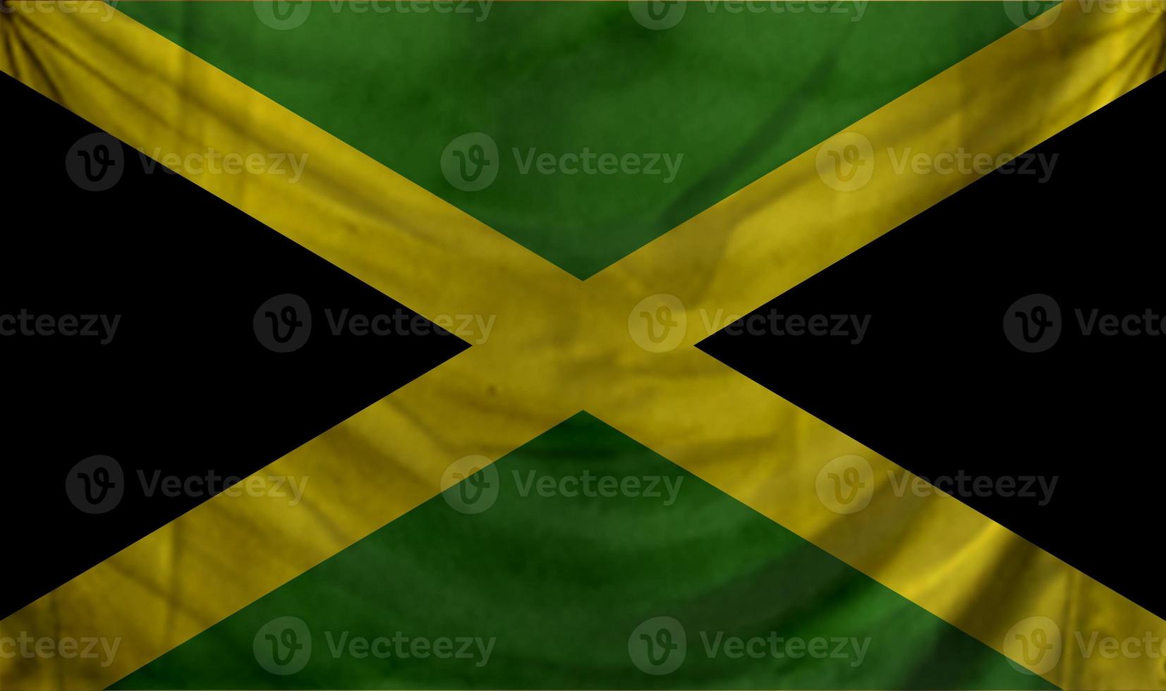 Jamaica flag wave design photo