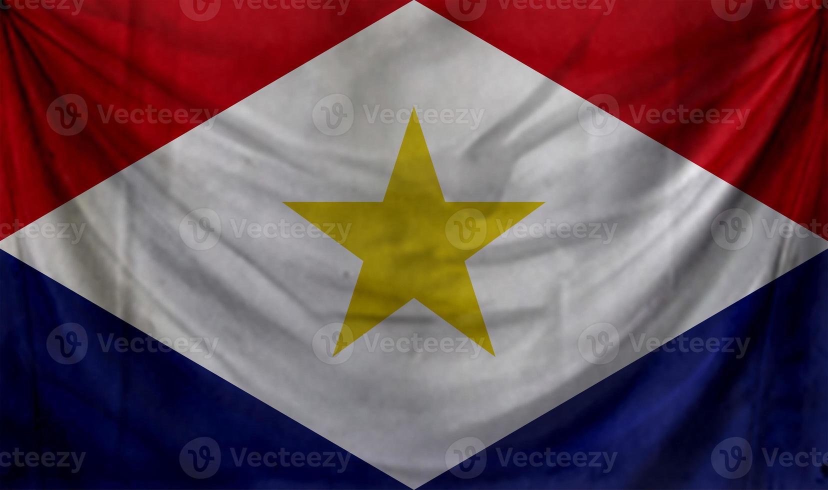 Saba flag wave design photo