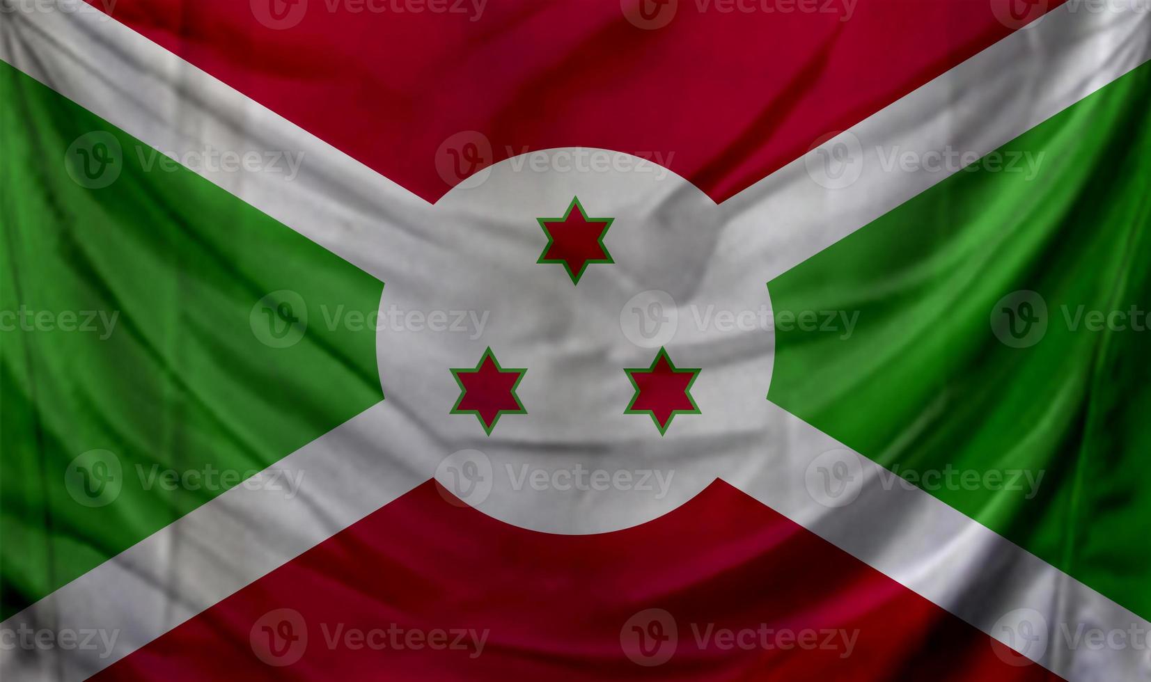 Burundi flag waving. Background for patriotic and national design photo