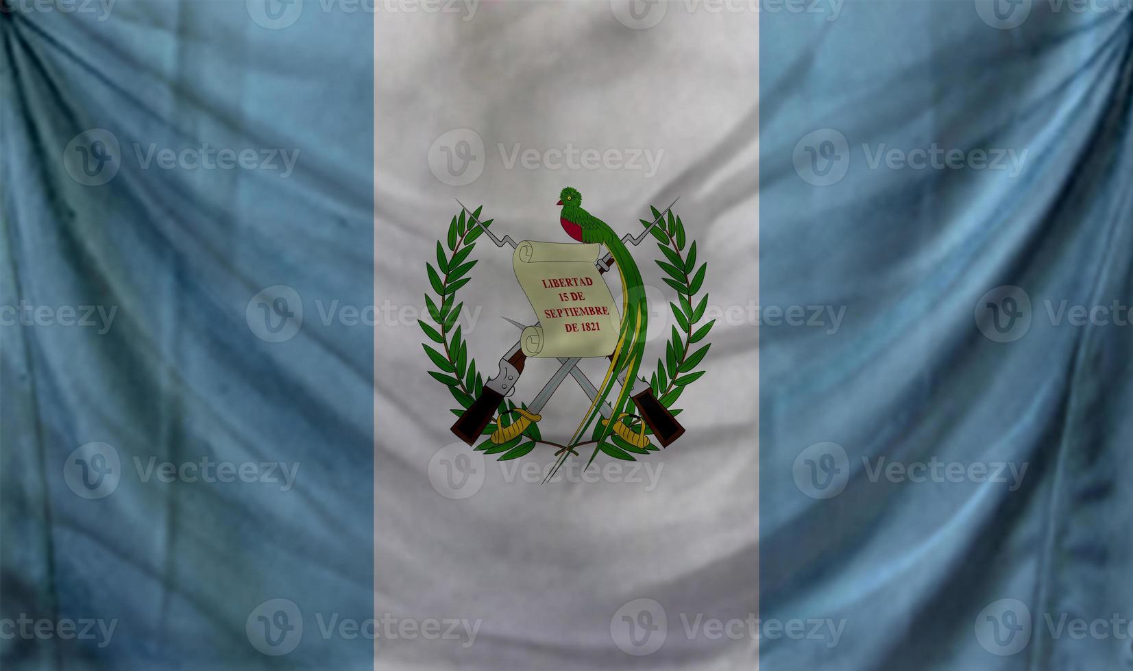Guatemala flag wave design photo