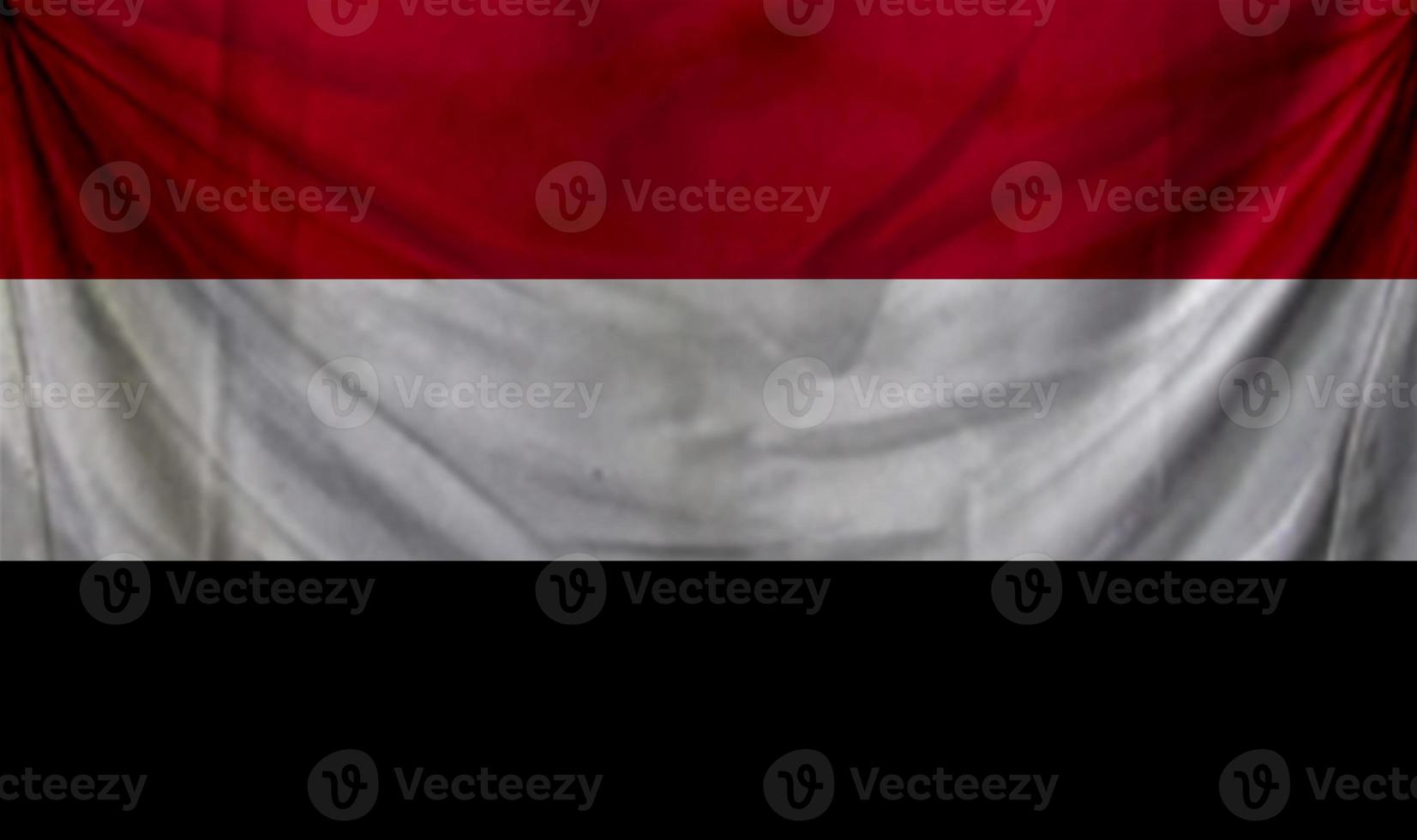 Yemen flag wave design photo