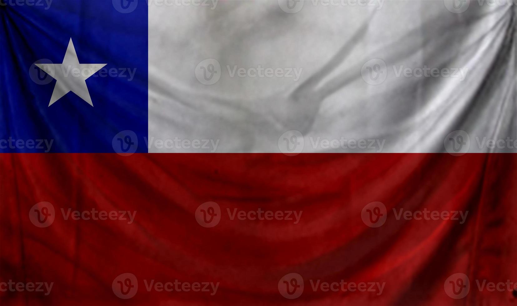 Chile flag waving. Background for patriotic and national design photo