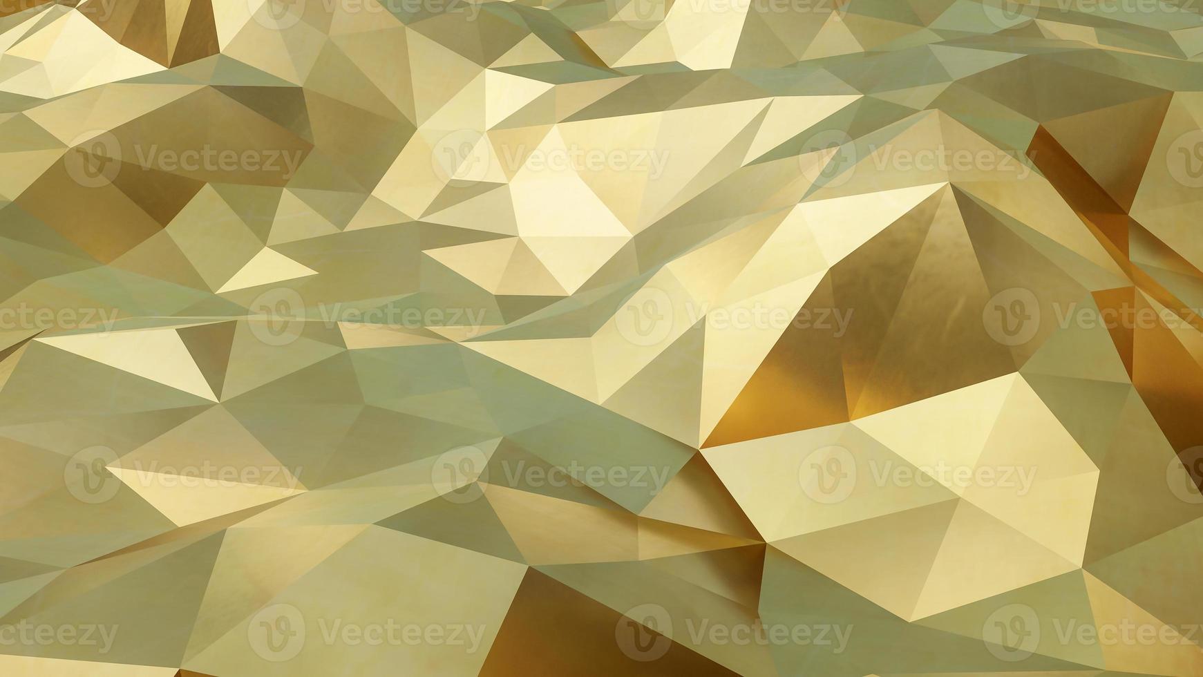 Abstract plexus golden geometric shapes texture and background.,3d model and illustration. photo