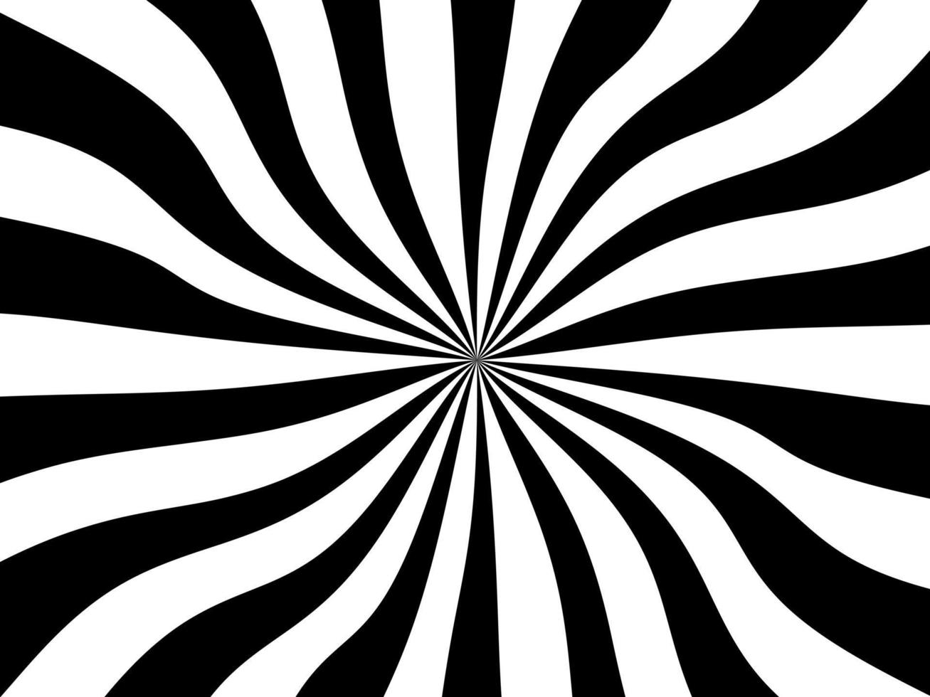 White background with black sun ray. Vector illustration.Eps10
