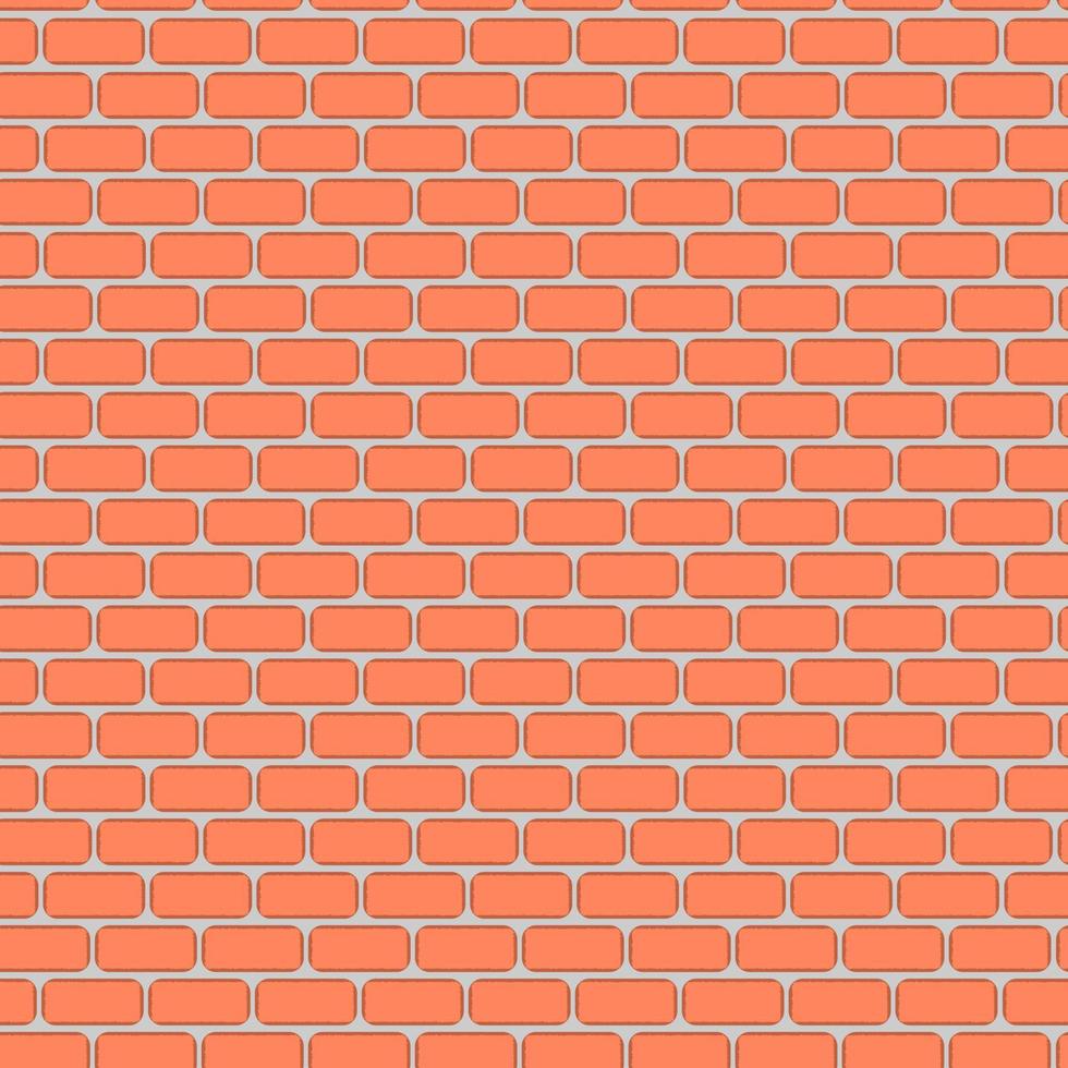 Seamless abstract brick wall pattern horizontal background. Vector Illustration.Eps10