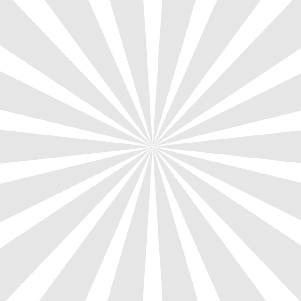 fondo gris con rayo de sol blanco. ilustración vectorial.eps10 vector
