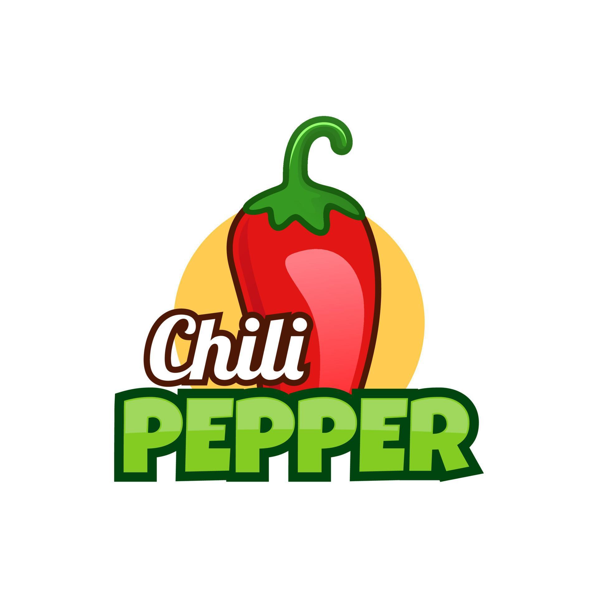 Chili Pepper Logo Template 6862608 Vector Art at Vecteezy
