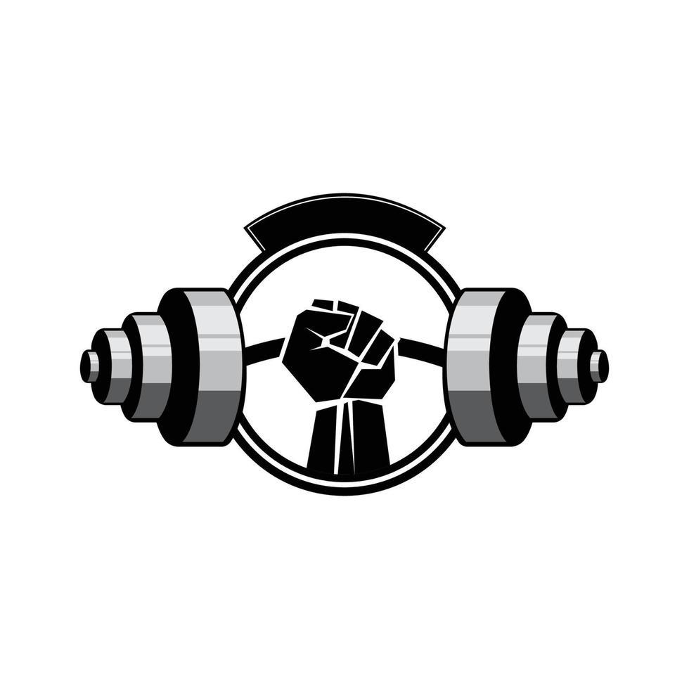 fitness logo diseño vector illustrationicon