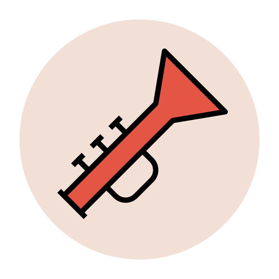 Trendy Trumpet Concepts vector