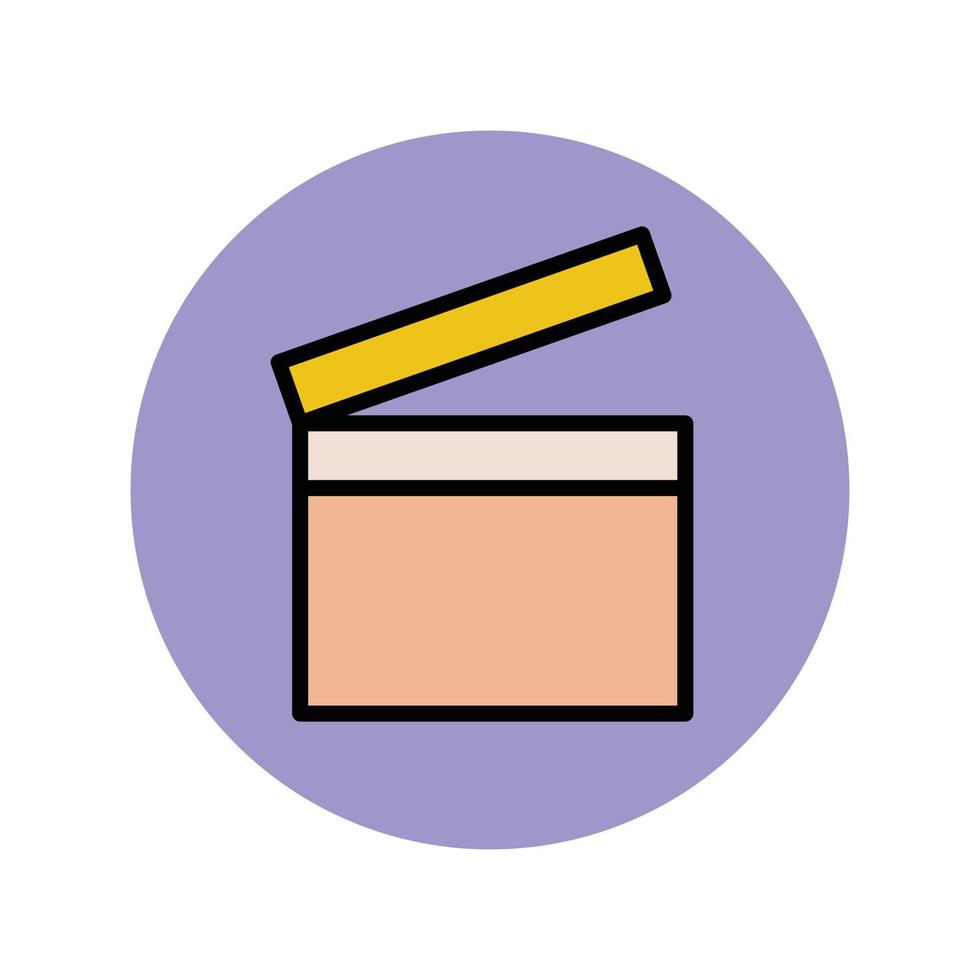 Trendy Clapper Concepts vector