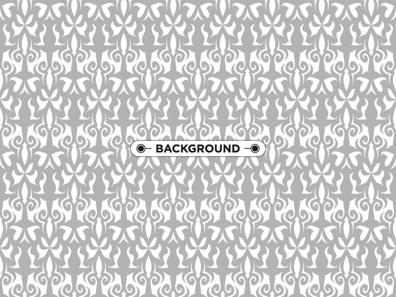 nice ethnic gray seamless pattern vector