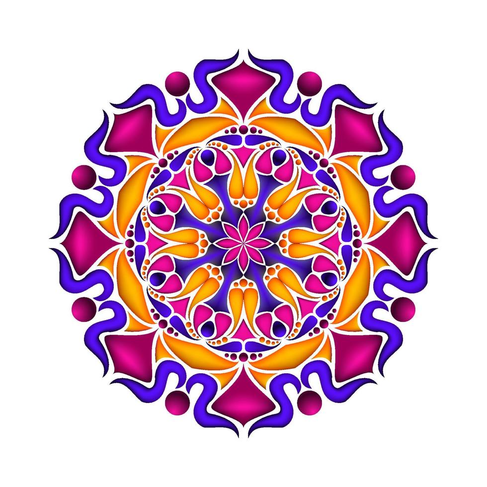 elegant and unique mandala ornaments vector