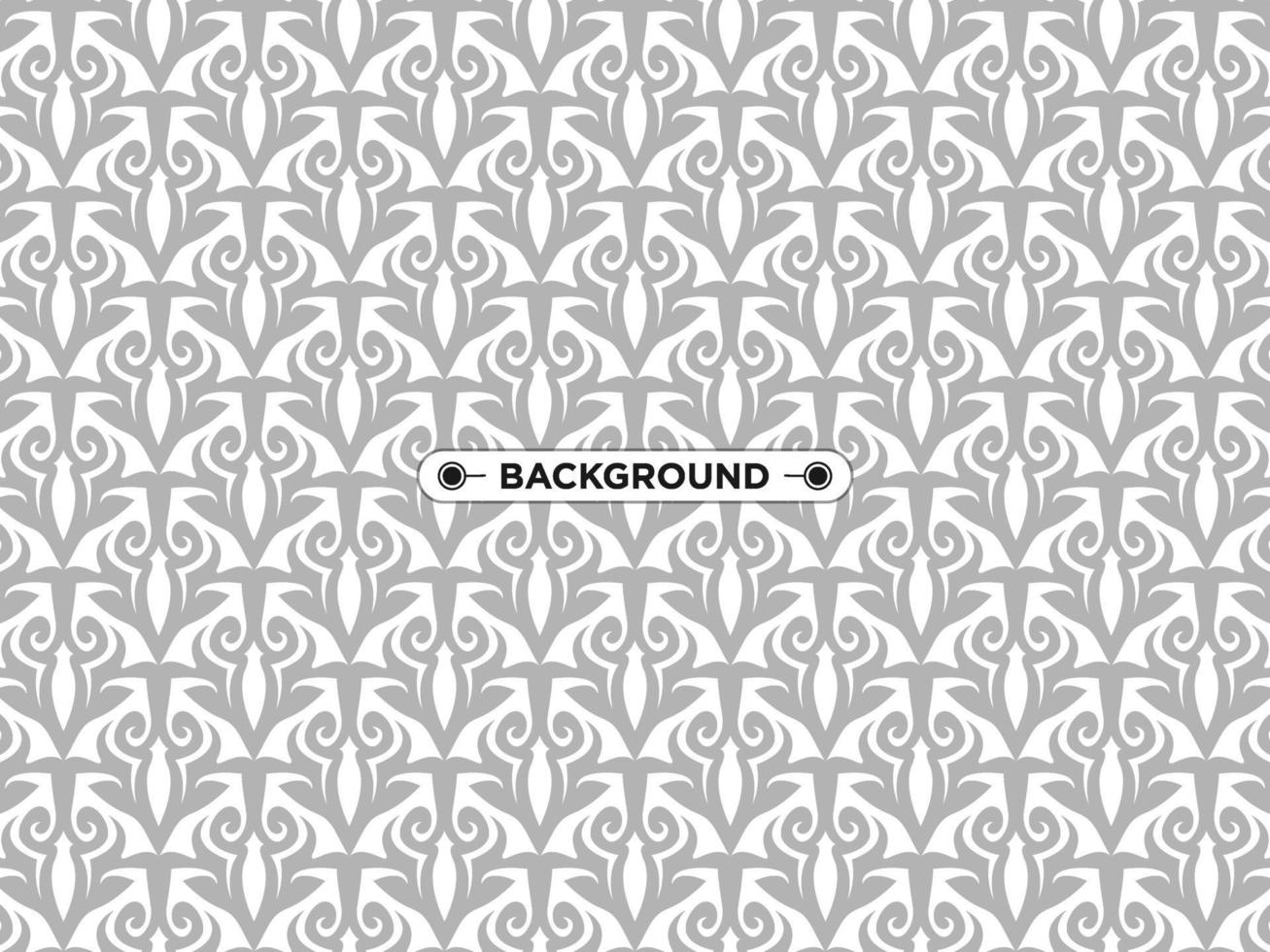 nice ethnic gray seamless pattern vector