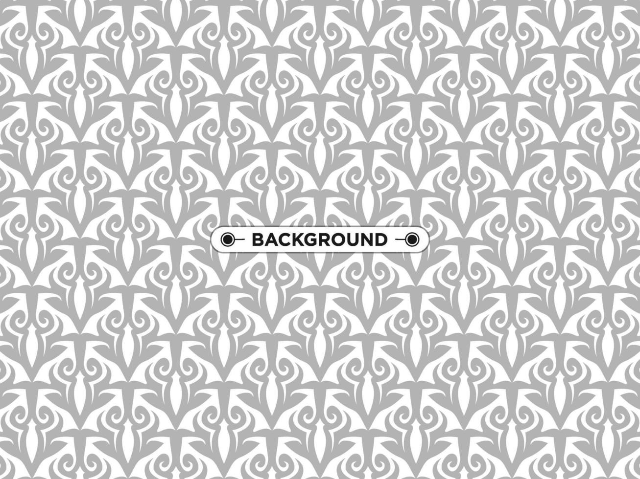 nice ethnic gray seamless pattern vector