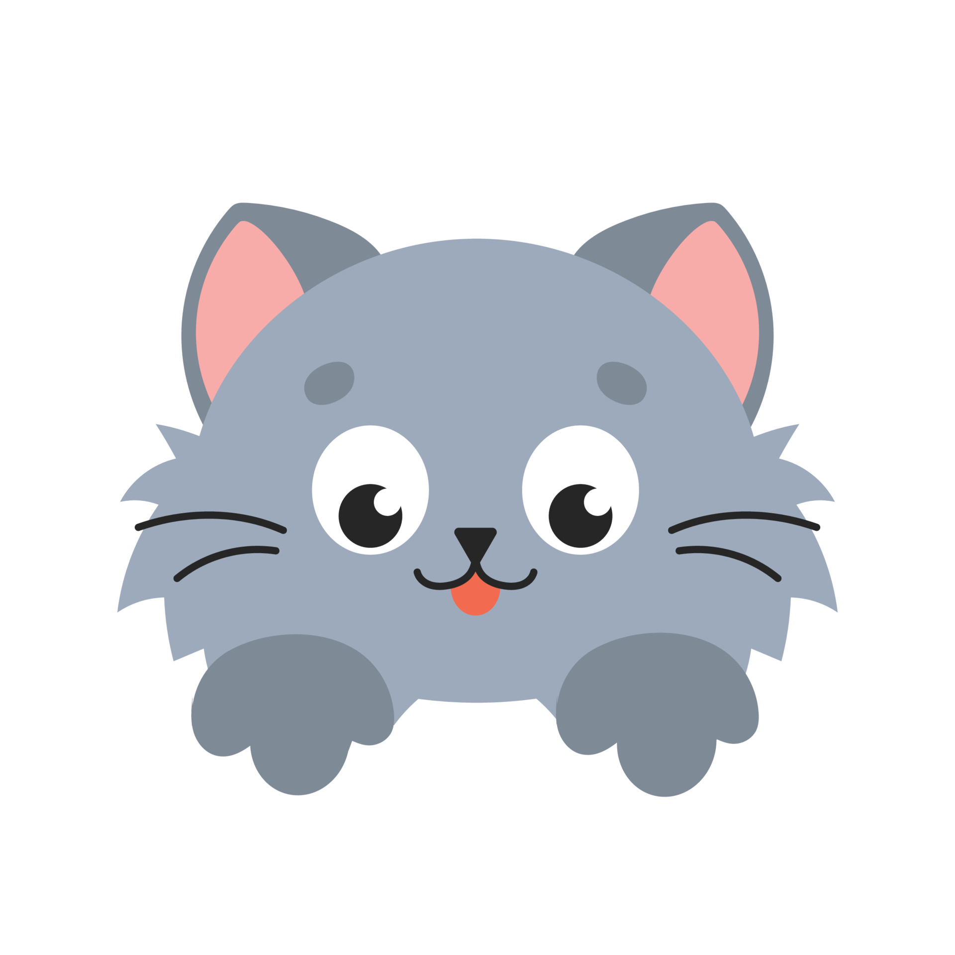 Cute cat. Cartoon character. Colorful vector illustration. Isolated on white background. Design element. Template for your design, books, stickers, cards. 6864128 Vector Art at Vecteezy Cute cat. Cartoon character. Colorful vector illustration. Isolated on white background. Design element. Template for your design, books, stickers, cards. 6864128 Vector Art at Vecteezy
