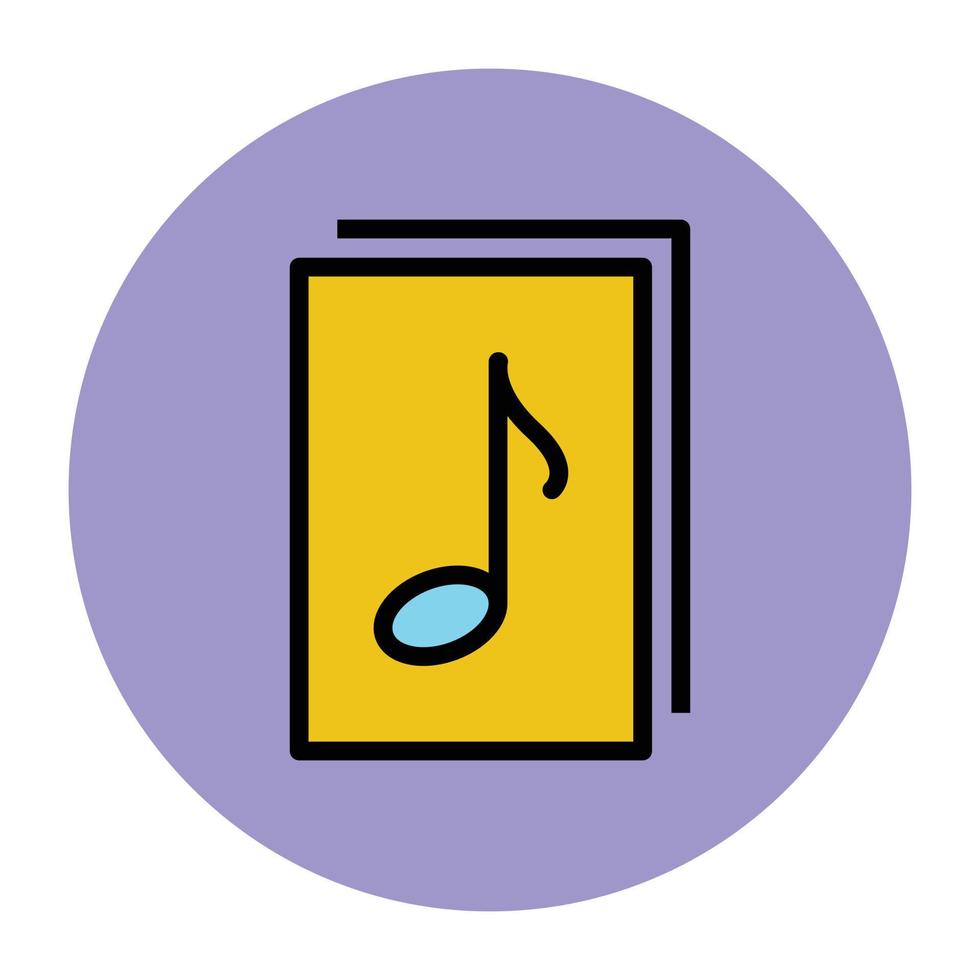 Music File Concepts vector