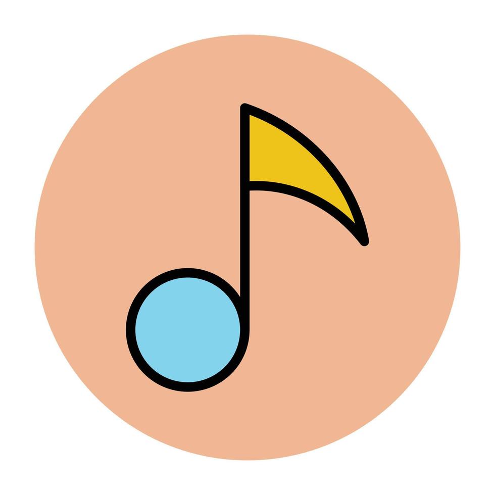 Trendy Music Concepts vector