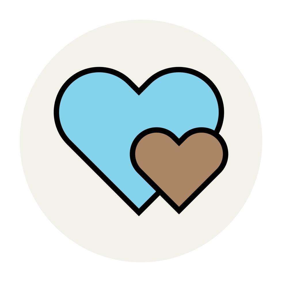 Trendy Hearts Concepts 6864406 Vector Art at Vecteezy