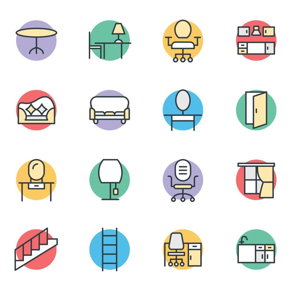 Vanity Table Concepts vector