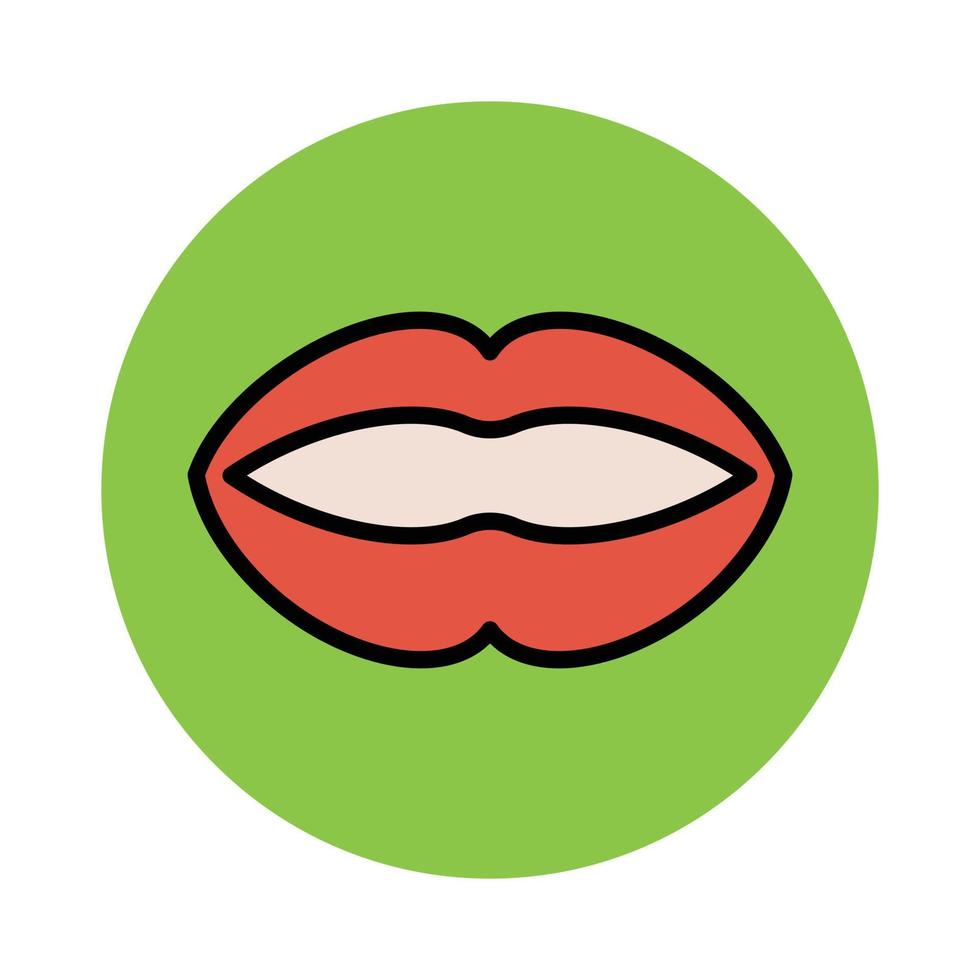 Trendy Lips Concepts vector