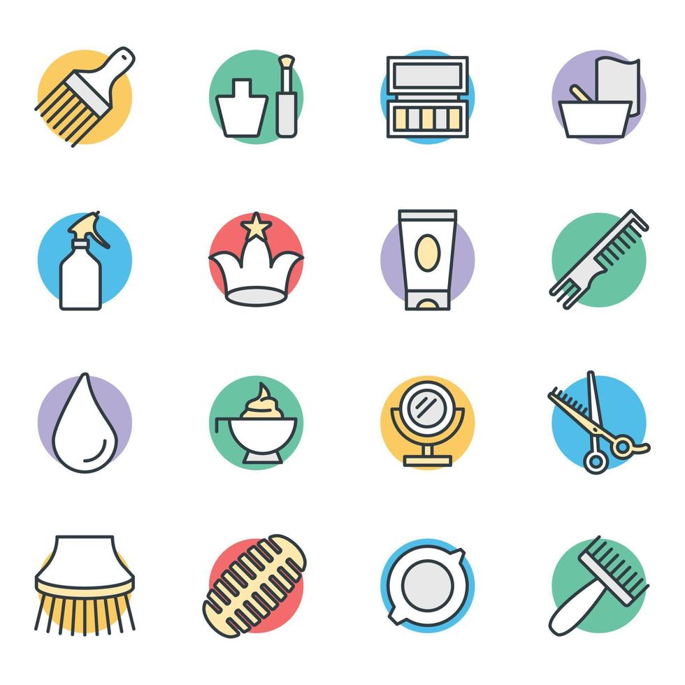 Trendy Mirror Concepts vector