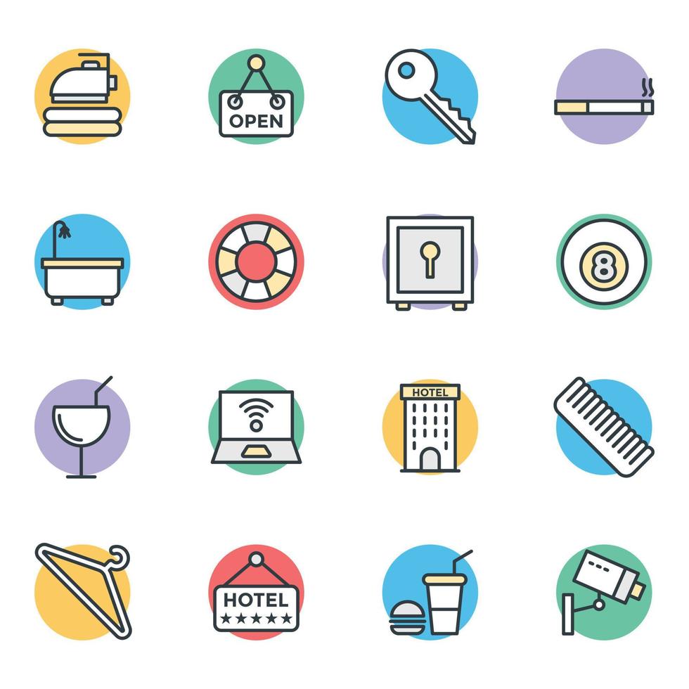 Trendy Key Concepts vector