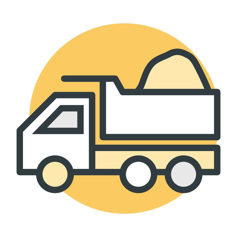 Dump Truck Concepts vector