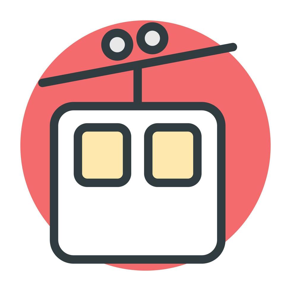 Cable Car Concepts vector