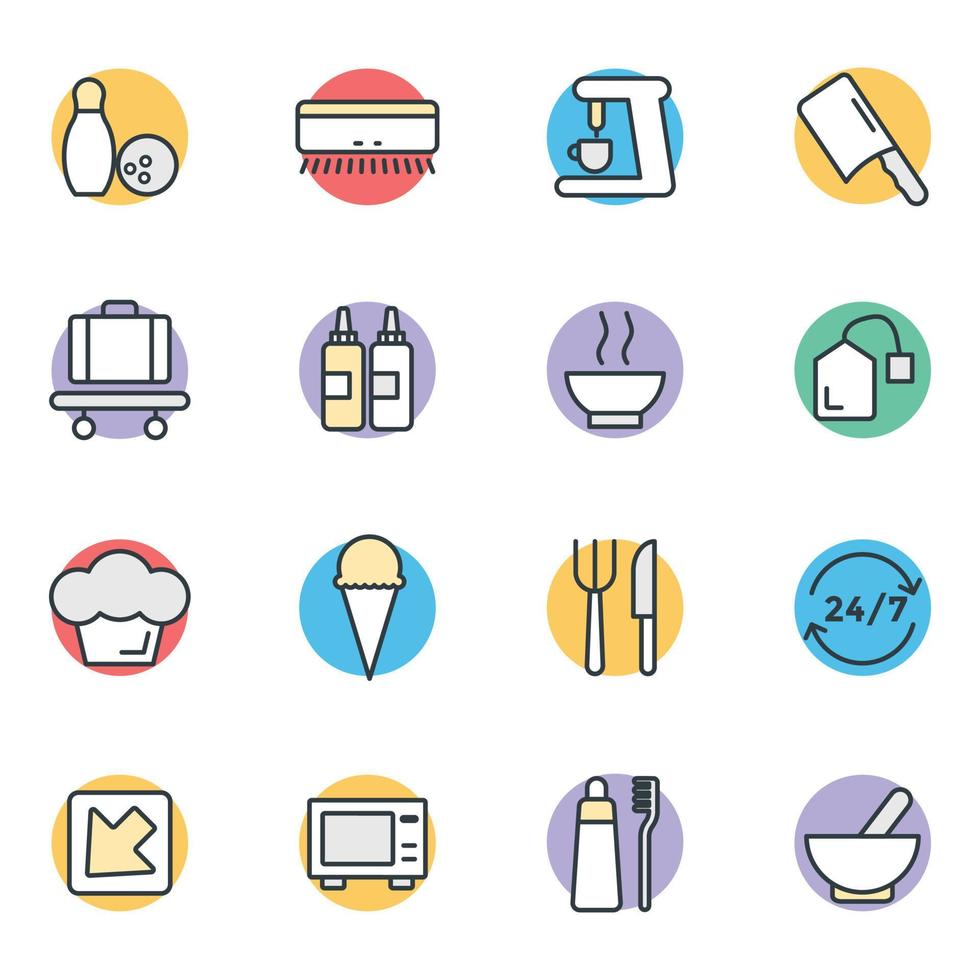 Trendy Coffee Machine vector