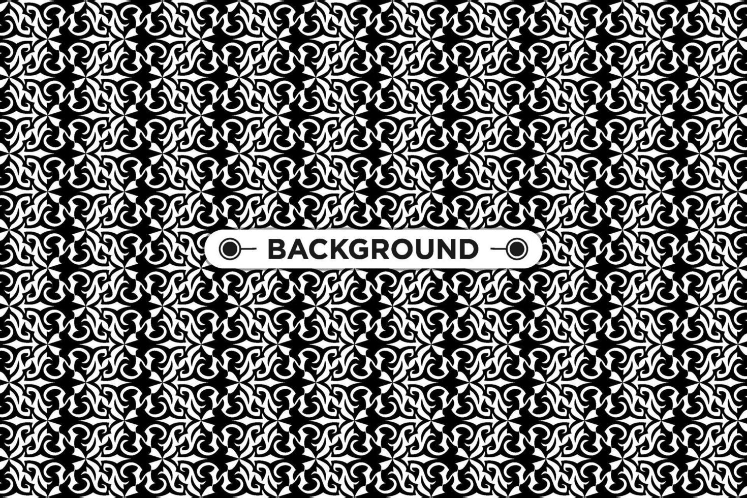 background black seamless pattern with unique ethnic texture vector